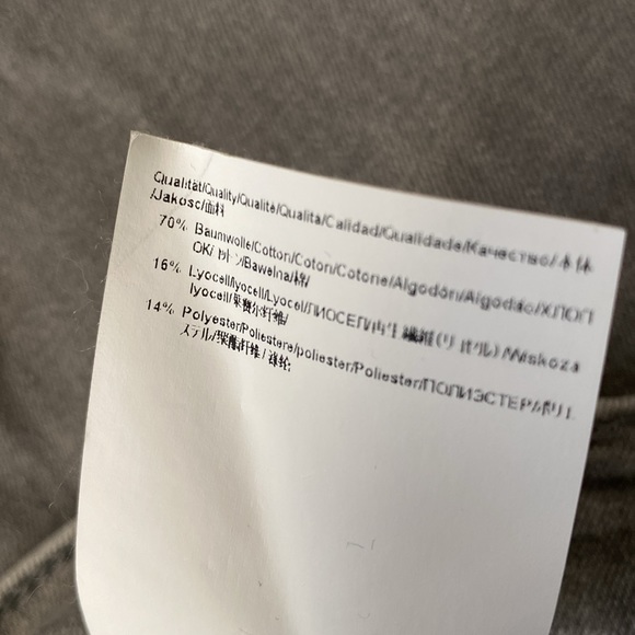 Hugo Boss women’s jeans, faded grey, high rises, skinny, stretchy! Size 28 X 32 - Picture 13 of 14